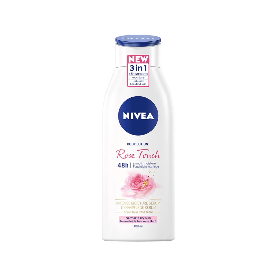 Nivea Rose Touch balsam do ciała, 400 ml