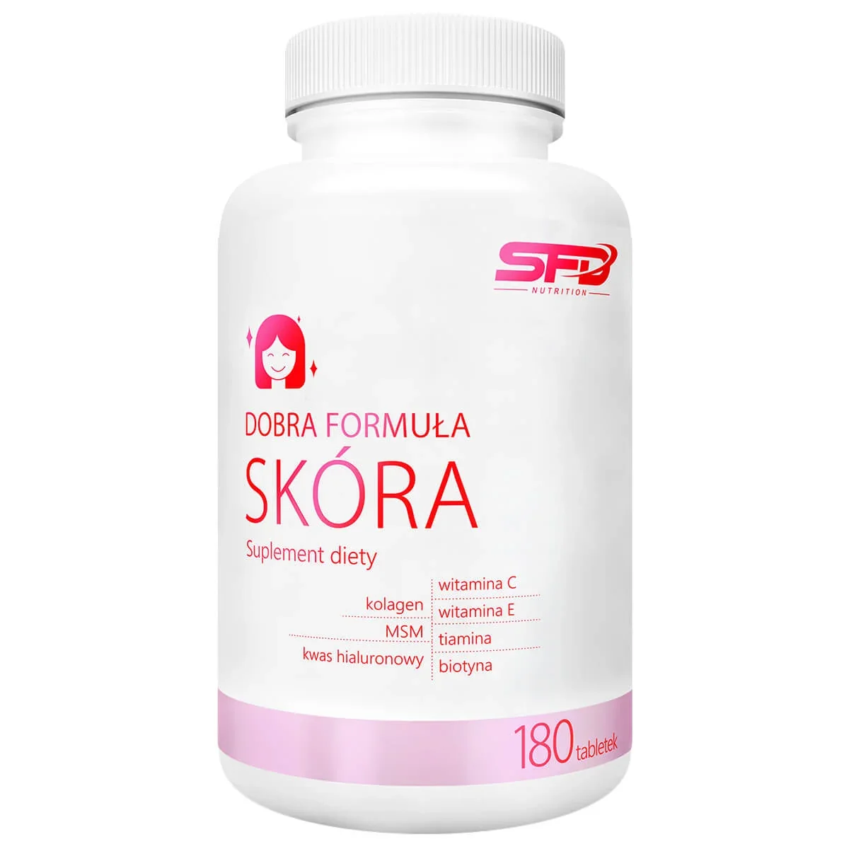 SFD Dobra Formuła Skóra, 180 tabletek