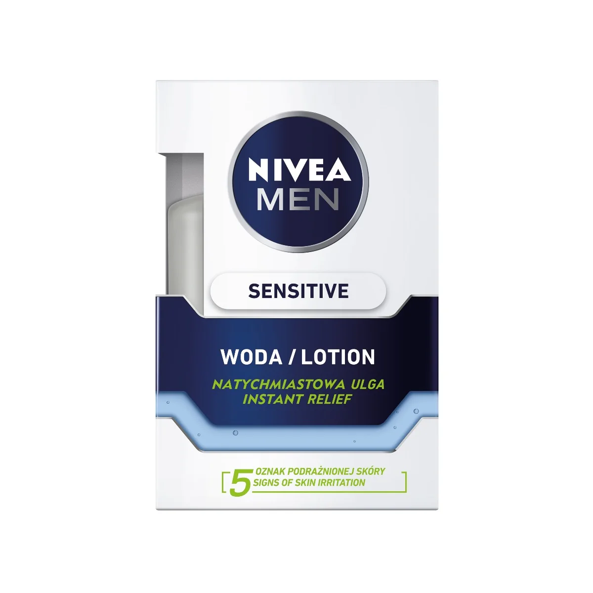 Nivea Men Sensitive łagodząca woda po goleniu, 100 ml