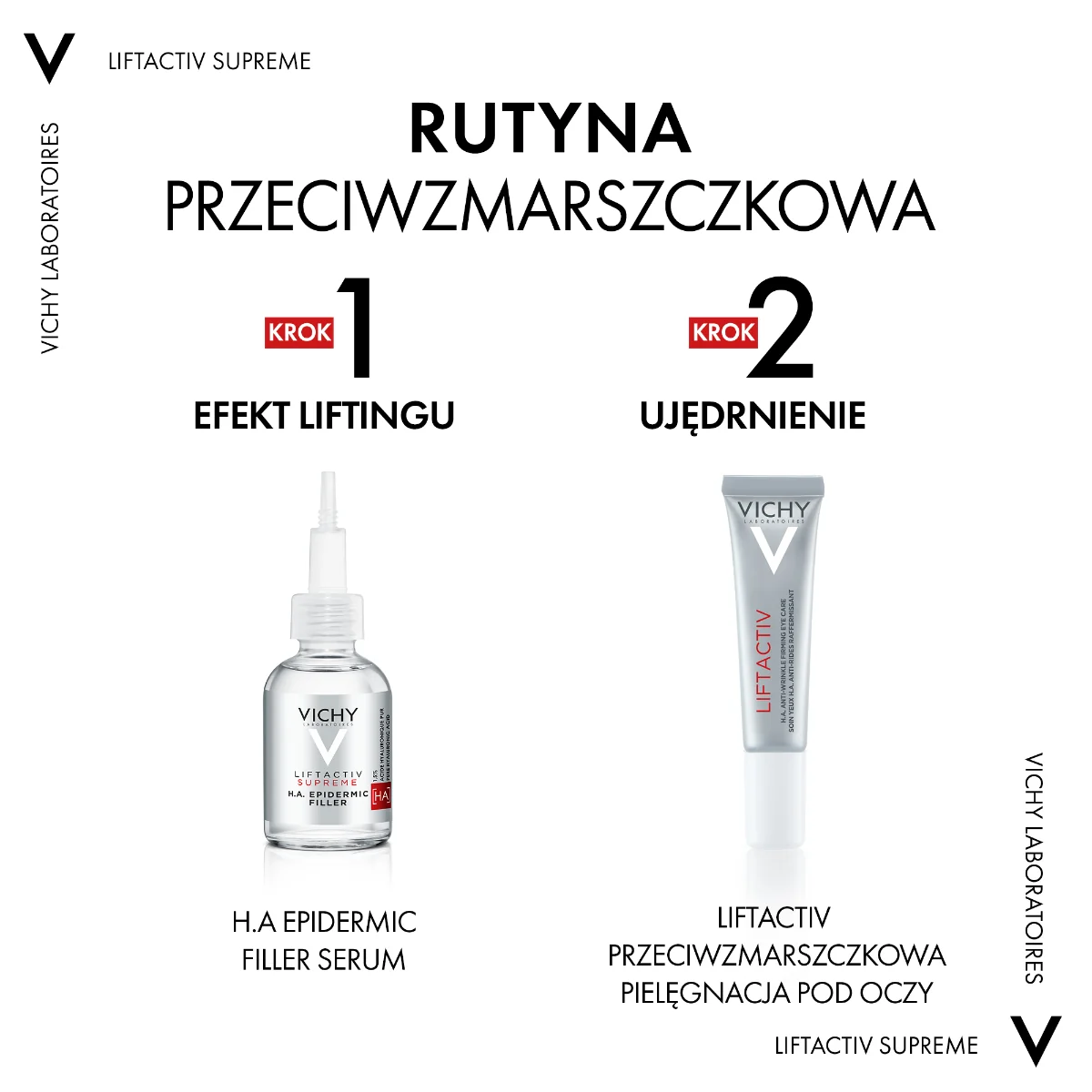 Vichy Liftactiv Supreme przeciwzmarszczkowy krem liftingujący pod oczy, 15 ml