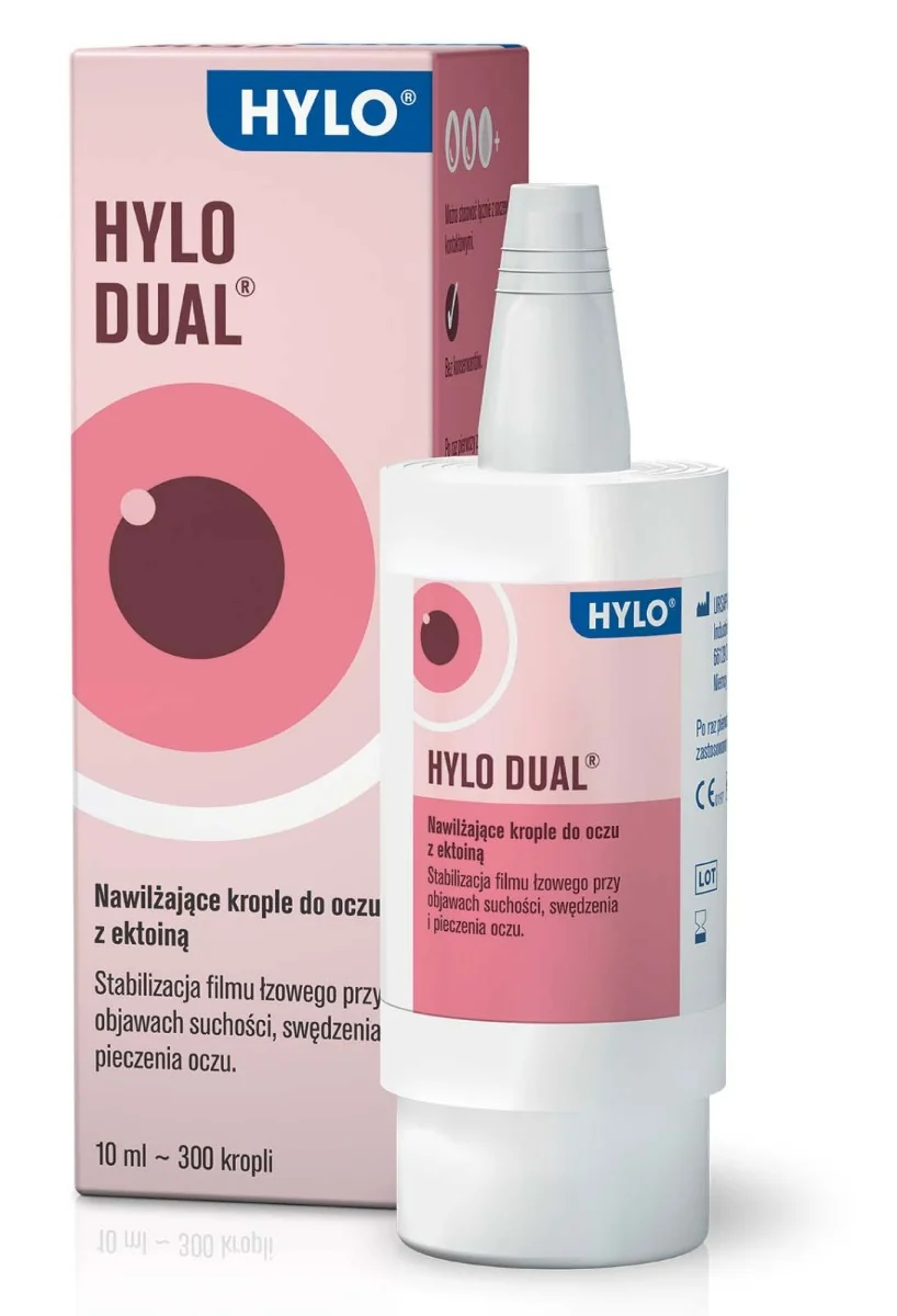 Hylo-Dual, krople do oczu, 10 ml