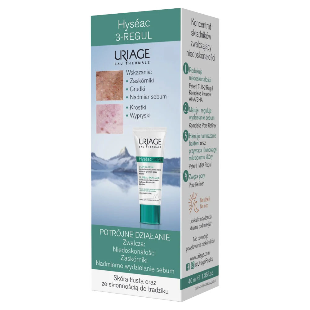 Uriage Hyseac 3-Regul, krem, 40 ml