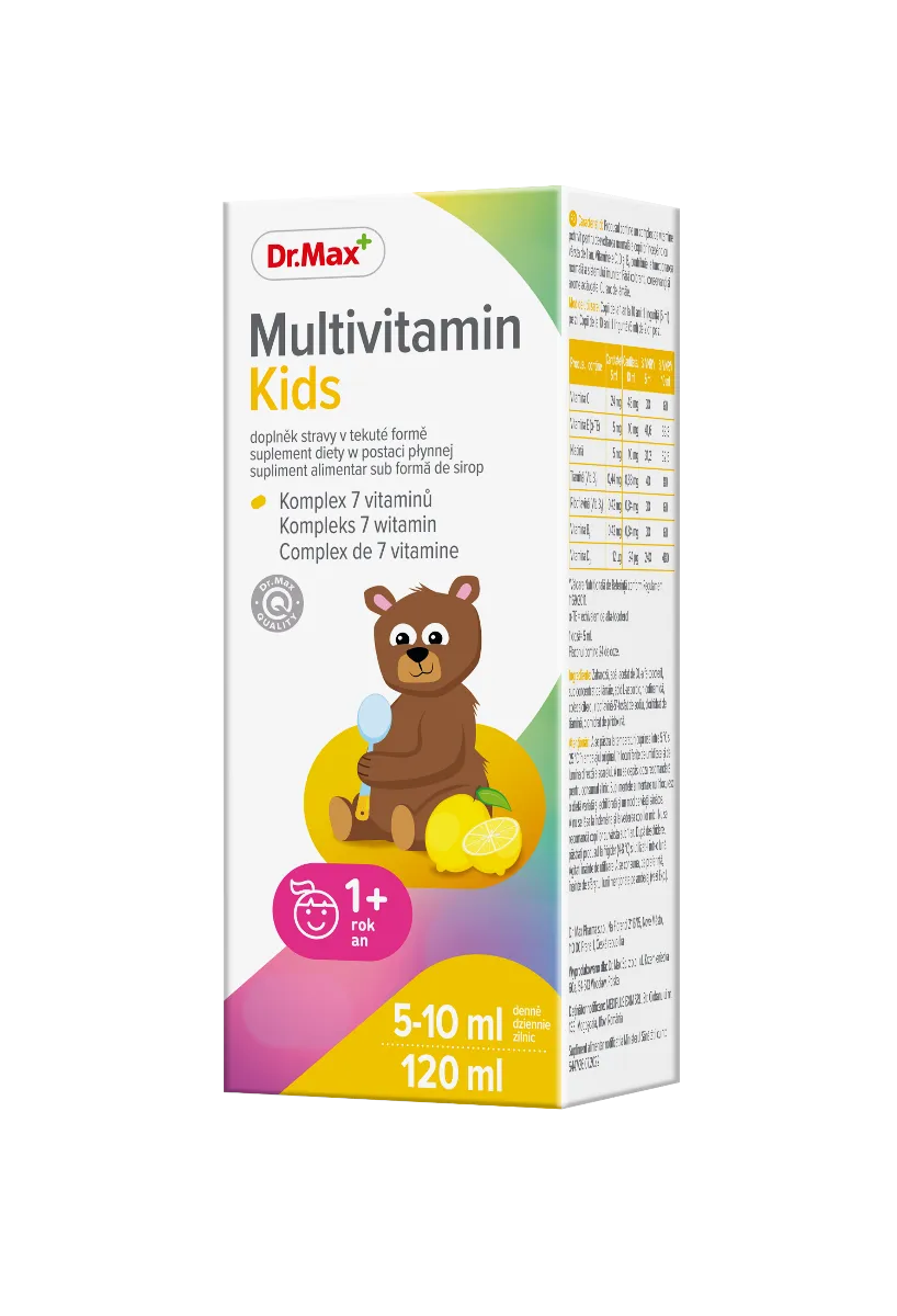 Multivitamin Kids Dr.Max, suplement diety, 120 ml
