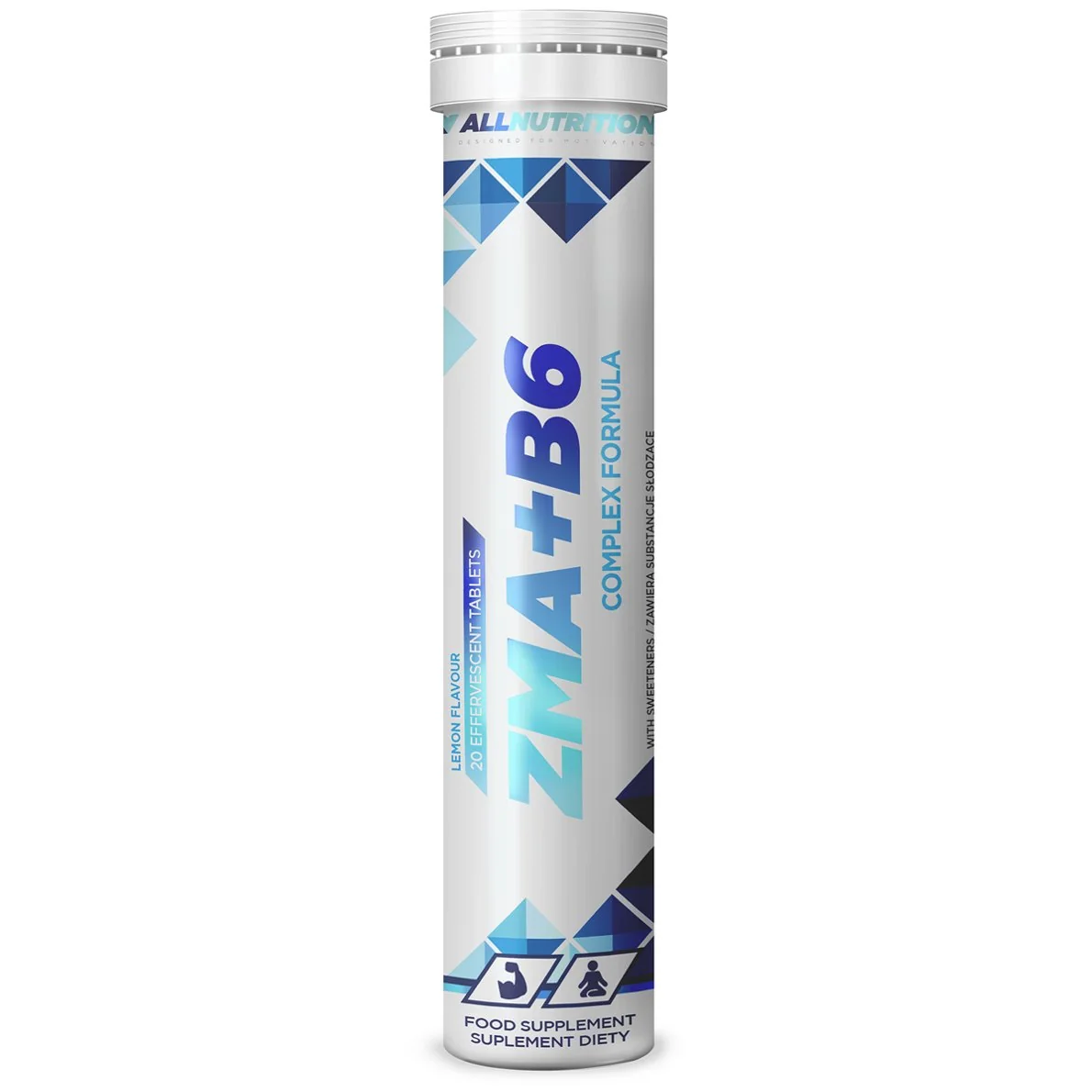 ALLNUTRITION ZMA + Witamina B6, cytryna, 20 szt.