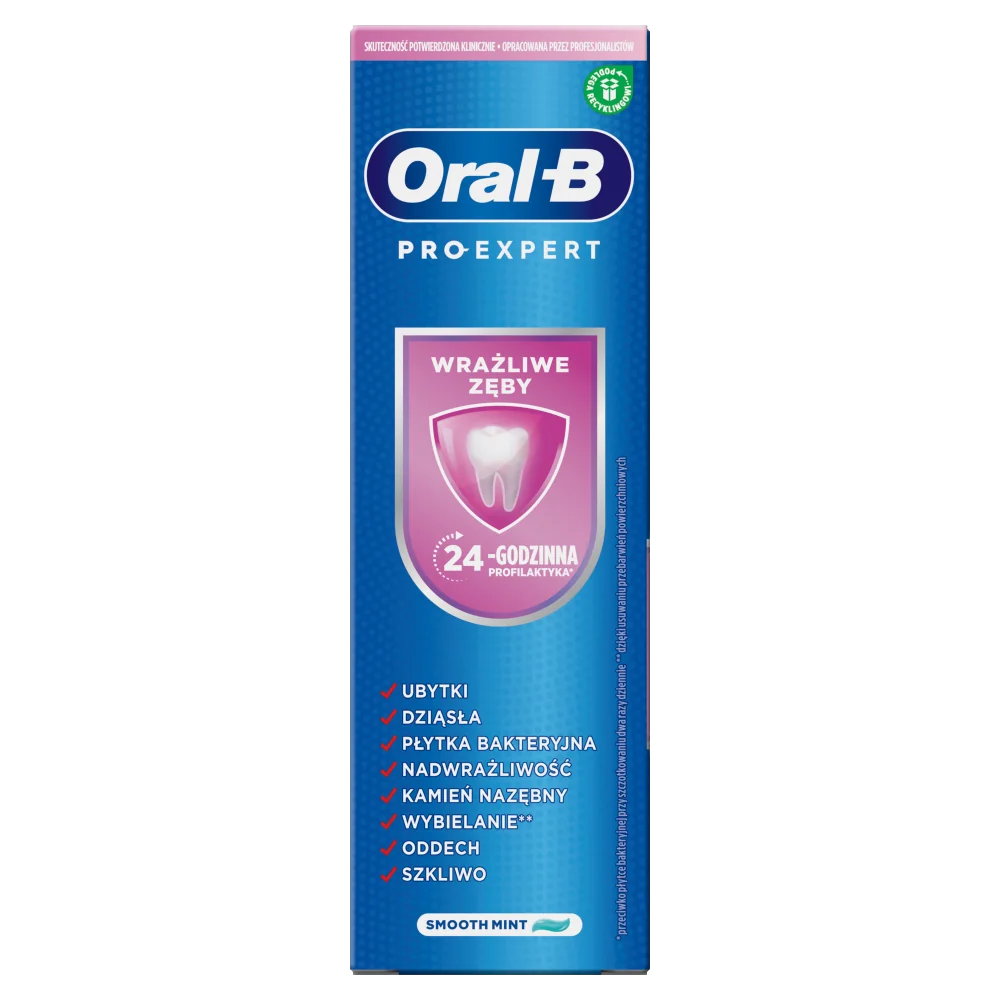 Oral-B Pro-Expert Sensitive, pasta do zębów z nadwrażliwością, 75 ml