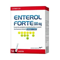 Enterol Forte, 500 mg, proszek 14 saszetek