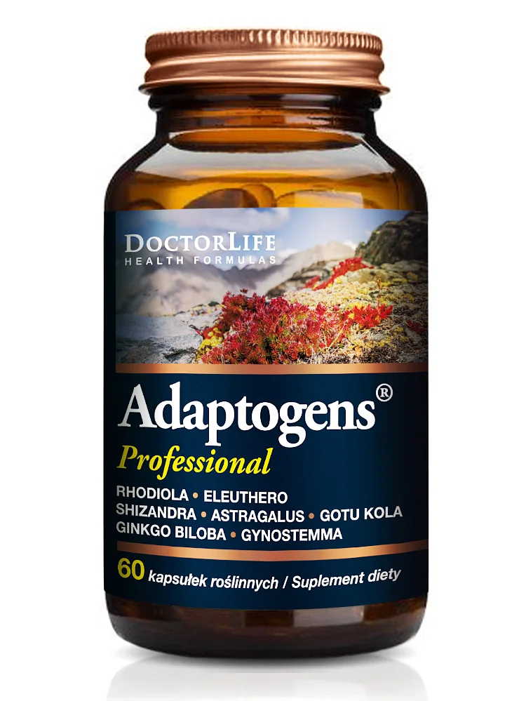 Doctor Life Asian Adaptogens, 60 kapsułek