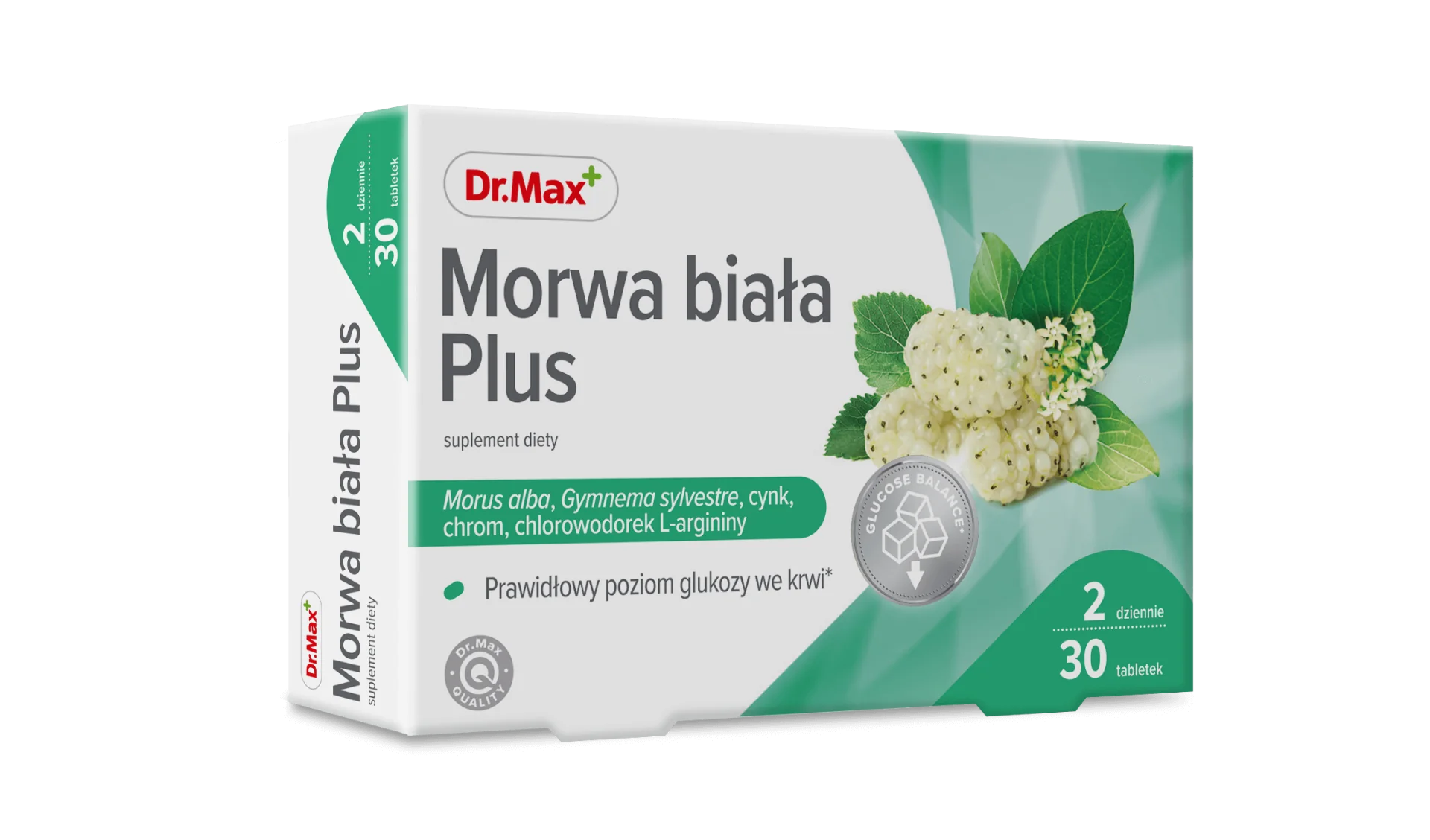 Morwa Biała Plus Dr.Max, suplement diety, 30 tabletek