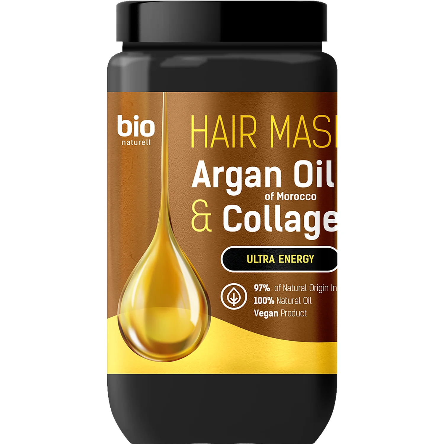 Bio Naturell Argan Oil of Morocco & Collagen maska do włosów, 946 ml