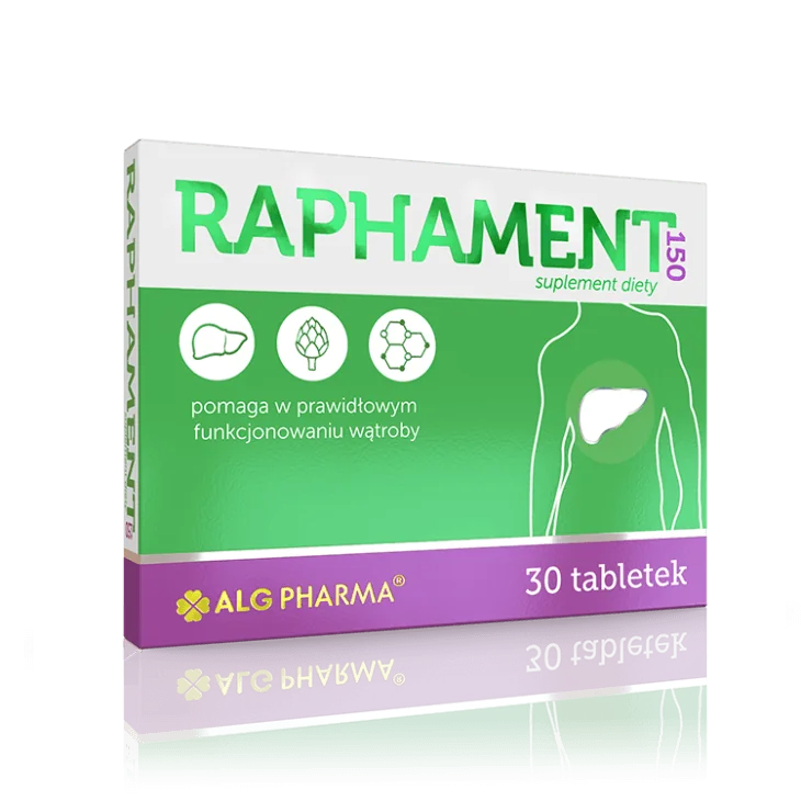 Raphament 150, suplement diety, 30 tabletek powlekanych