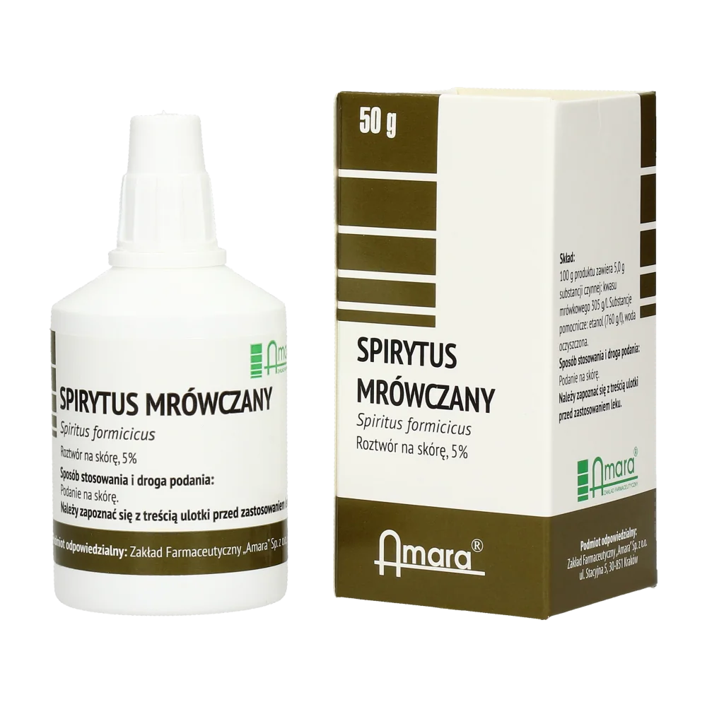 Amara spirytus mrówczany 5%, 50 g