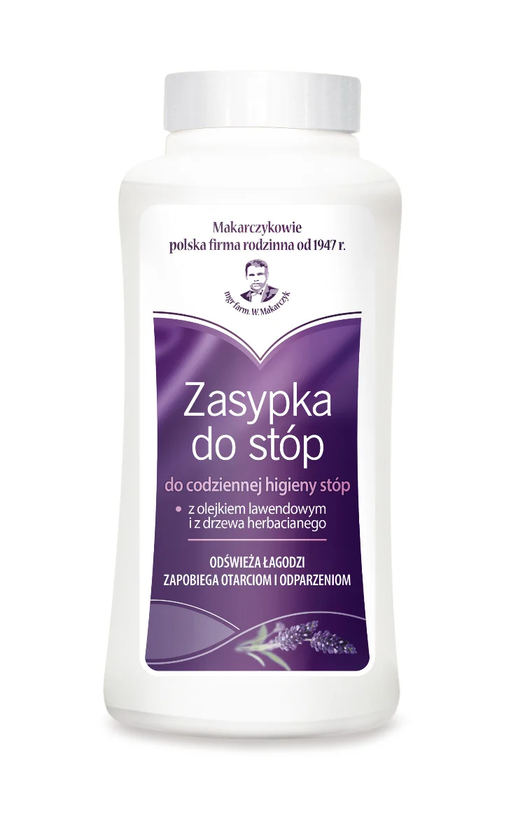 Makarczykowie, zasypka do stóp, 100 g