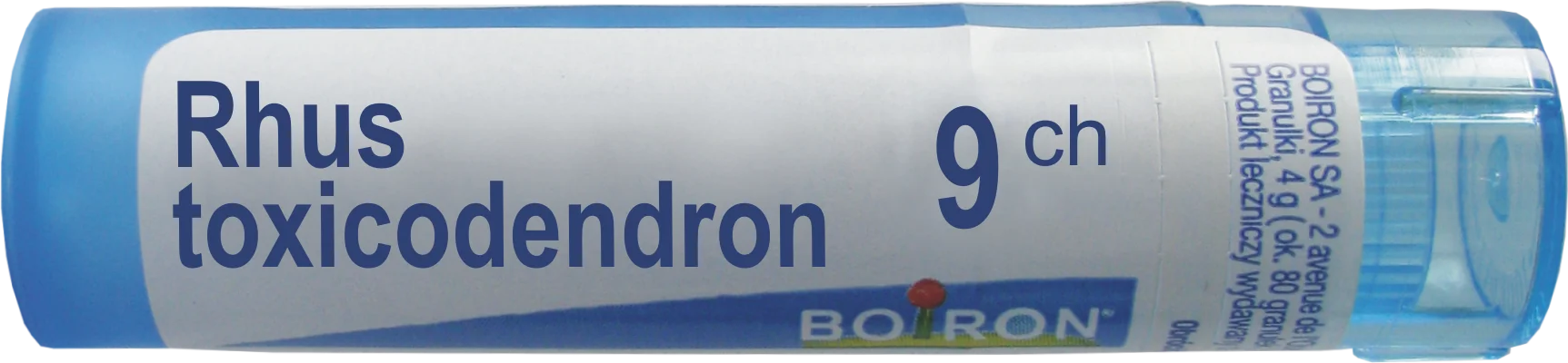 Boiron Rhus Toxicodendron 9 CH, granulki, 4 g