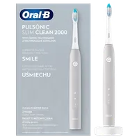 Oral-B Pulsonic Slim Clean 2000 Grey, szczoteczka soniczna, 1 sztuka