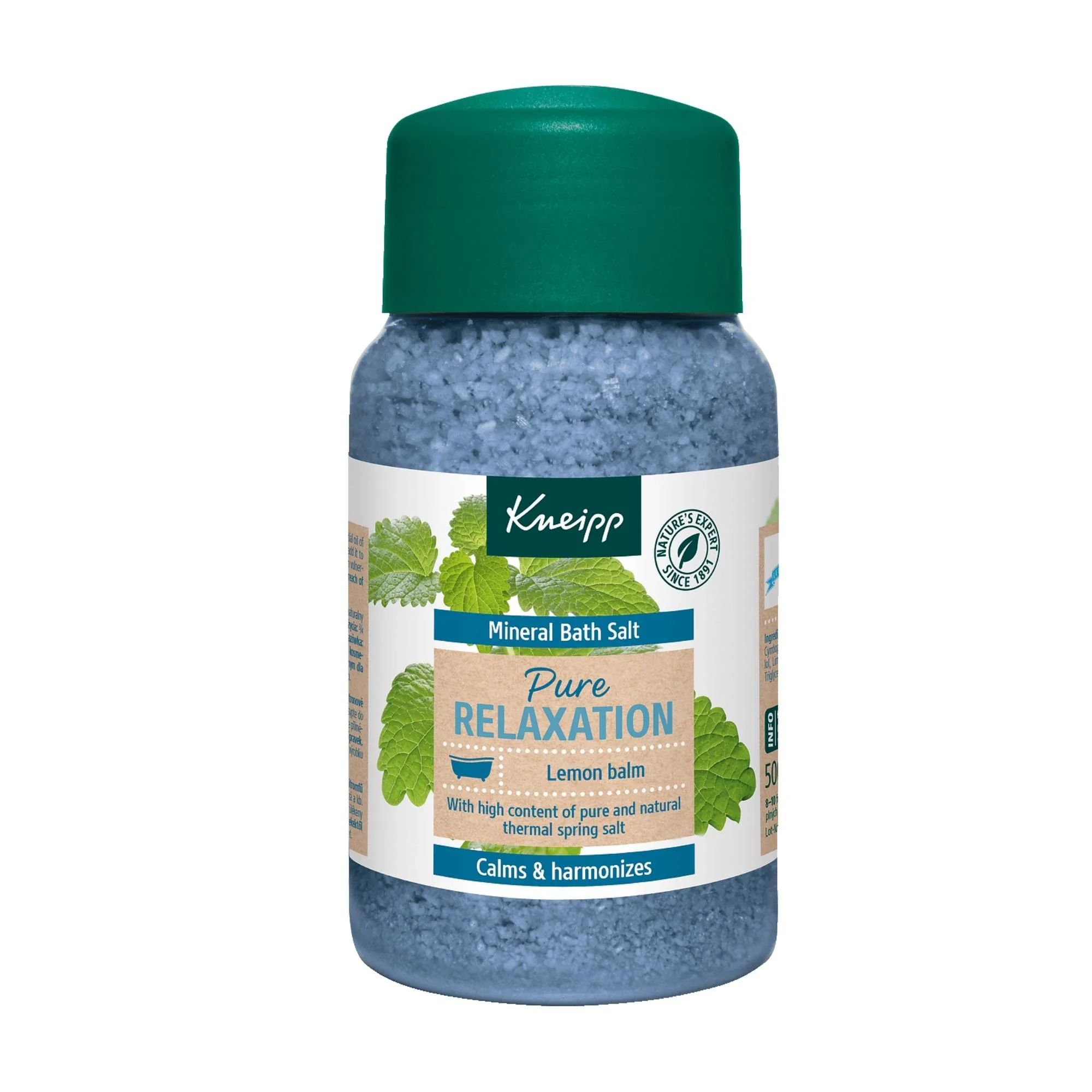 Kneipp Pure Relaxation, sól do kąpieli, 500 g