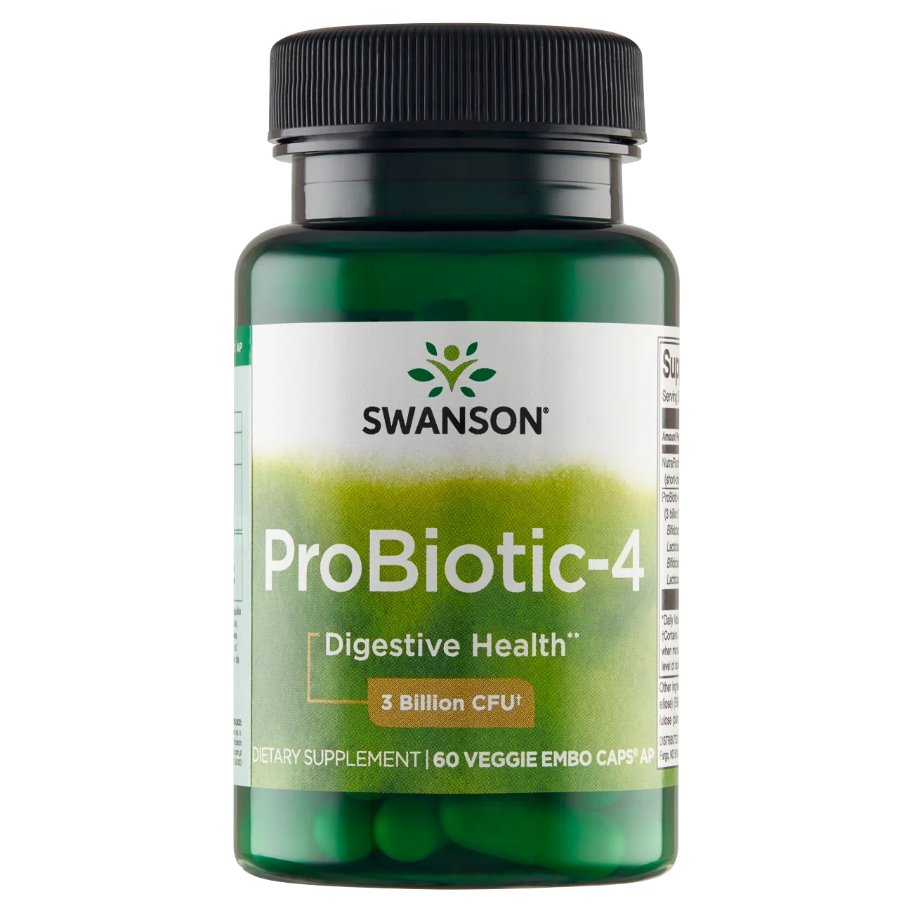 Swanson Probiotic -4, suplement diety, 60 kapsułek