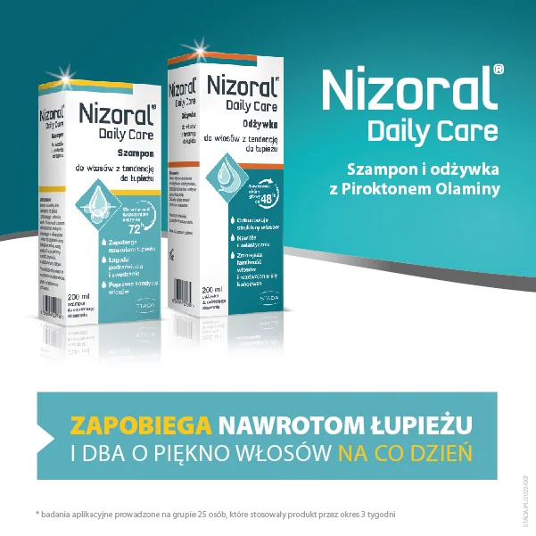 Nizoral Care szampon do włosów z tendencją do łupieżu, 200 ml