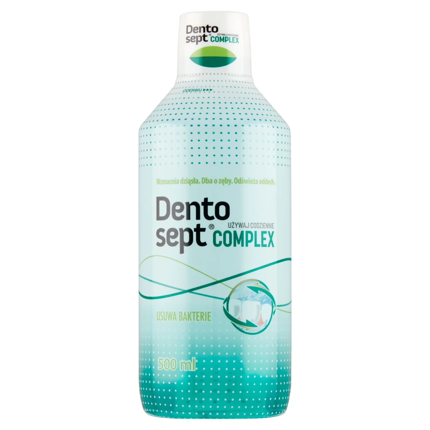 Dentosept Complex, płyn do płukania jamy ustnej bez alkoholu, 500 ml