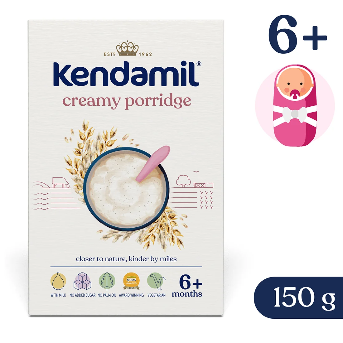 Kendamil  kaszka owsiana (150 g)