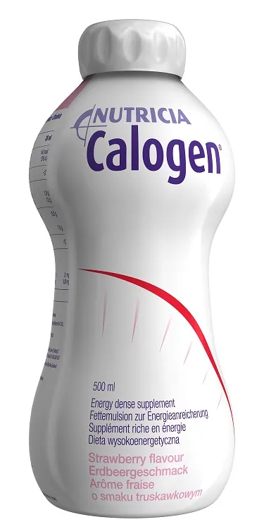 Calogen, płyn doustny, smak truskawkowy, 500 ml