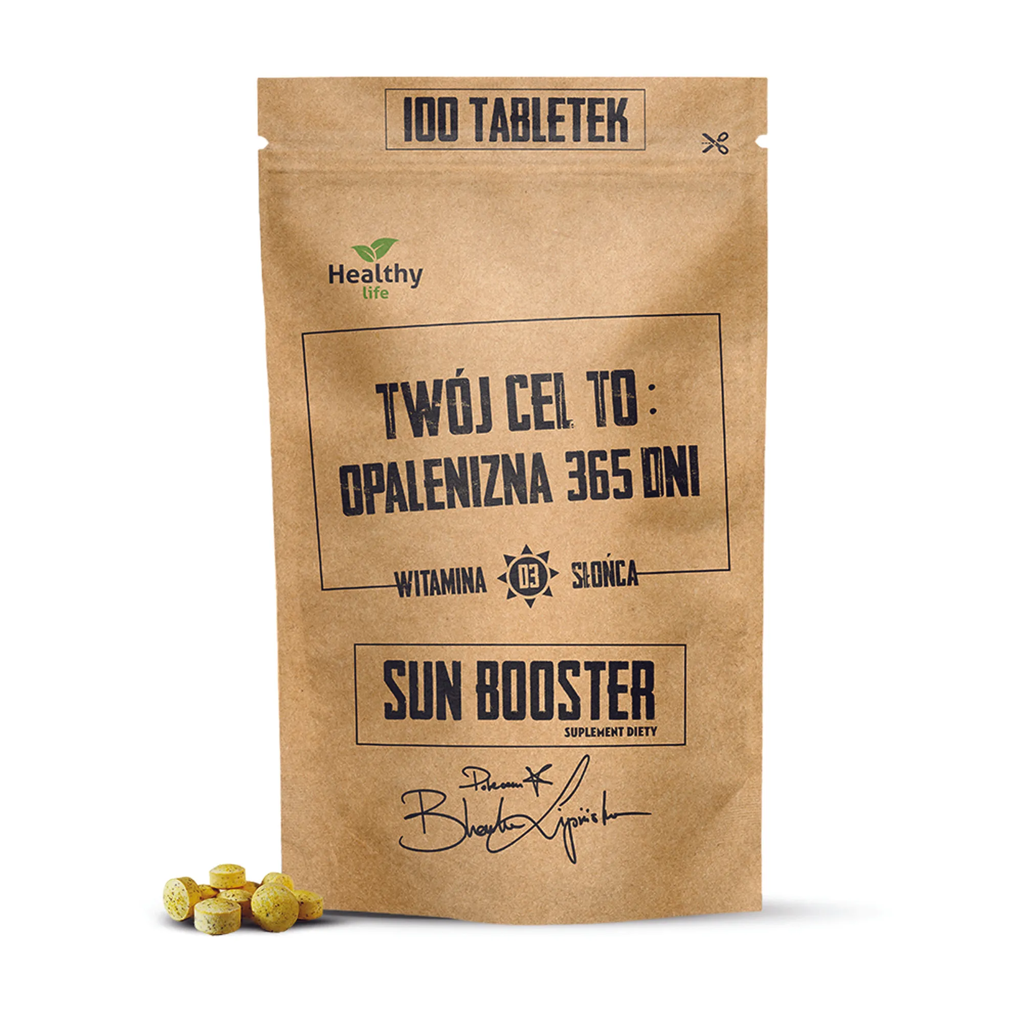 Twój cel to: Opalenizna 365 dni - Sun Booster 100 tabletek 