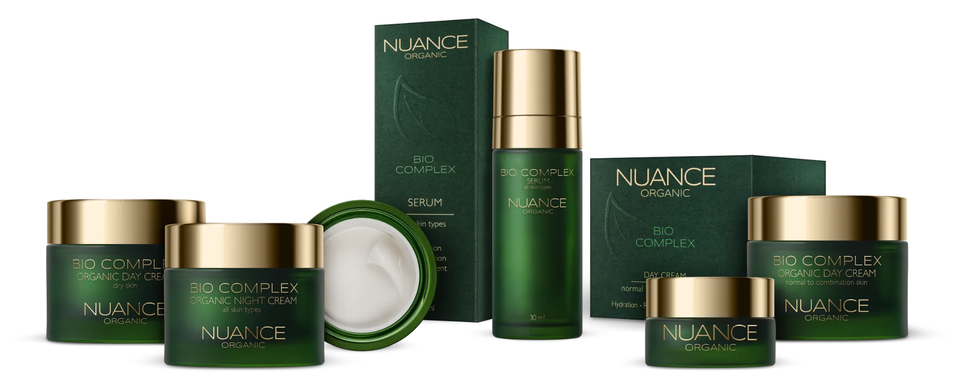 Nuance Organic Bio Complex, krem na dzień do suchej skóry, 50 ml 