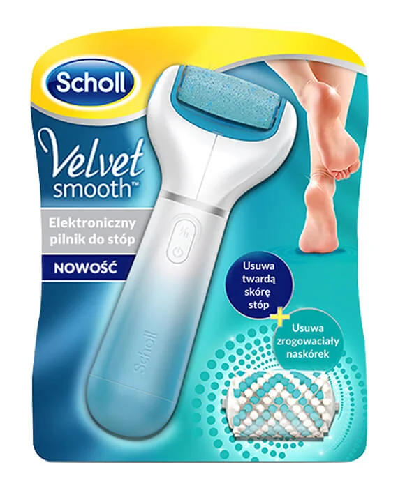 Scholl Velvet Smooth, elektroniczny pilnik do stóp