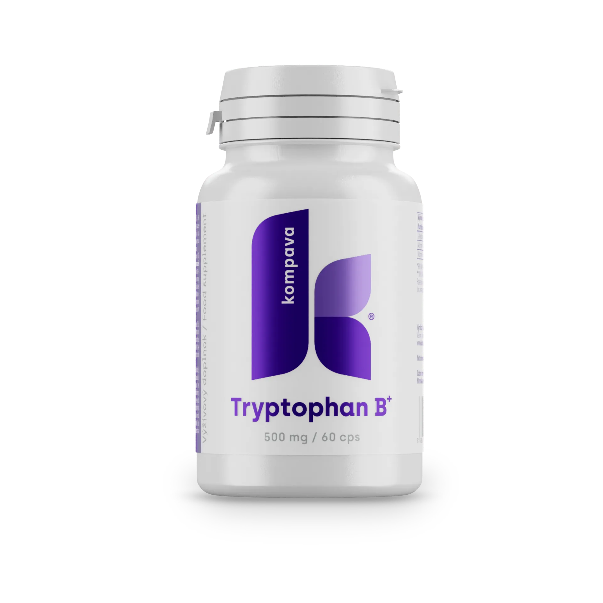 Kompava Tryptofan B+ 500 mg, 60 szt.