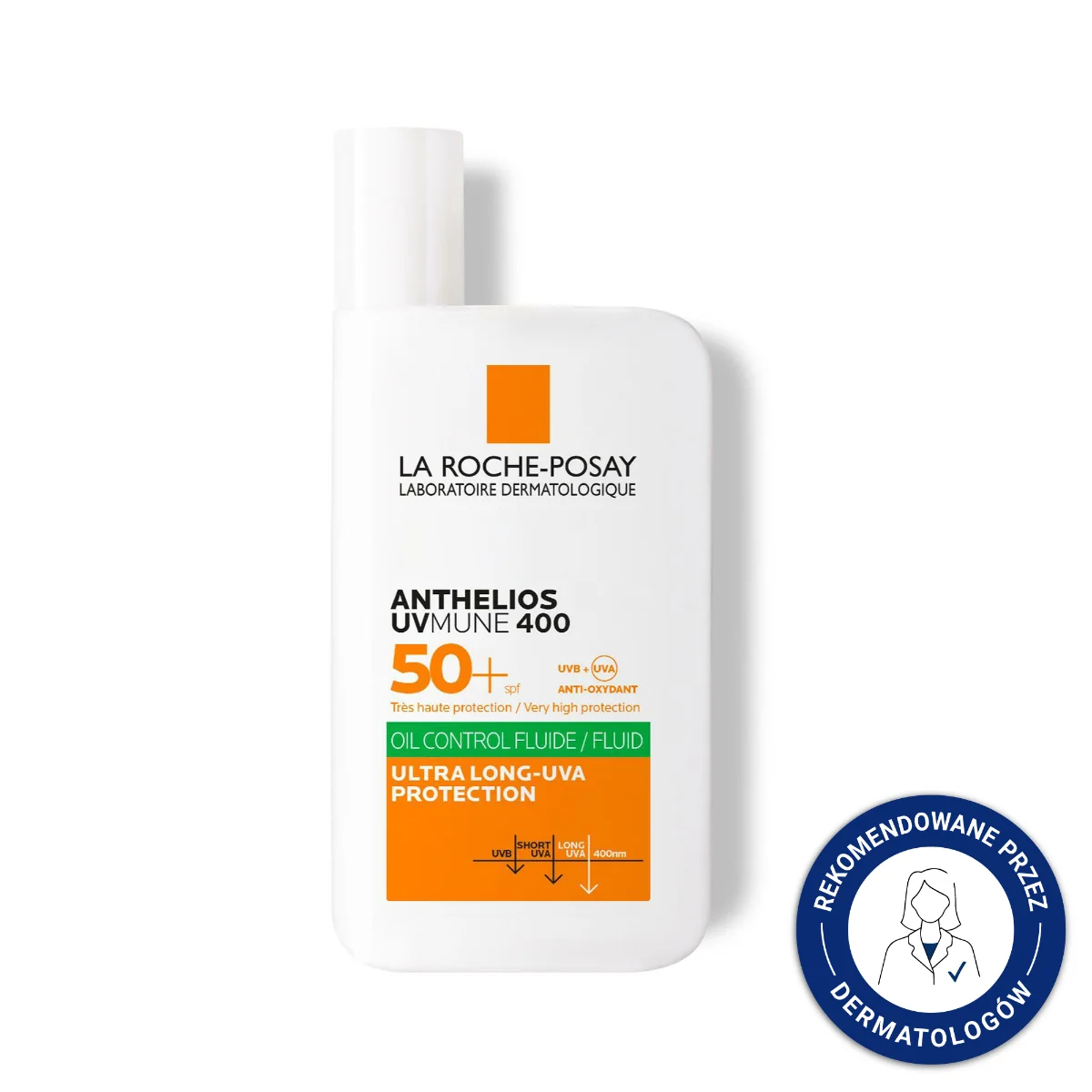 La Roche-Posay Anthelios UVMUNE 400 Oil Control, fluid SPF 50+, 50 ml