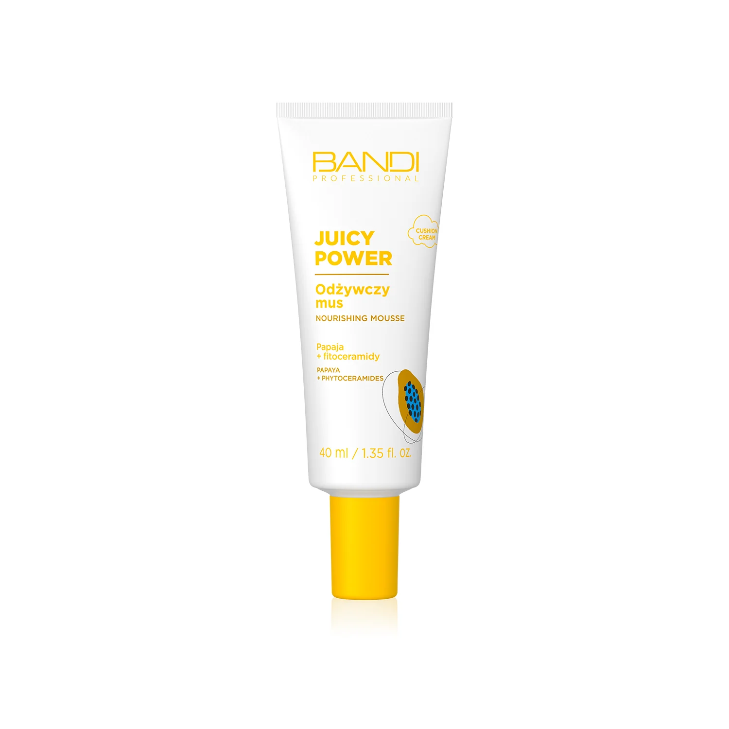 BANDI Juicy Power, odżywczy mus z papają i fotoceramidami, 40 ml