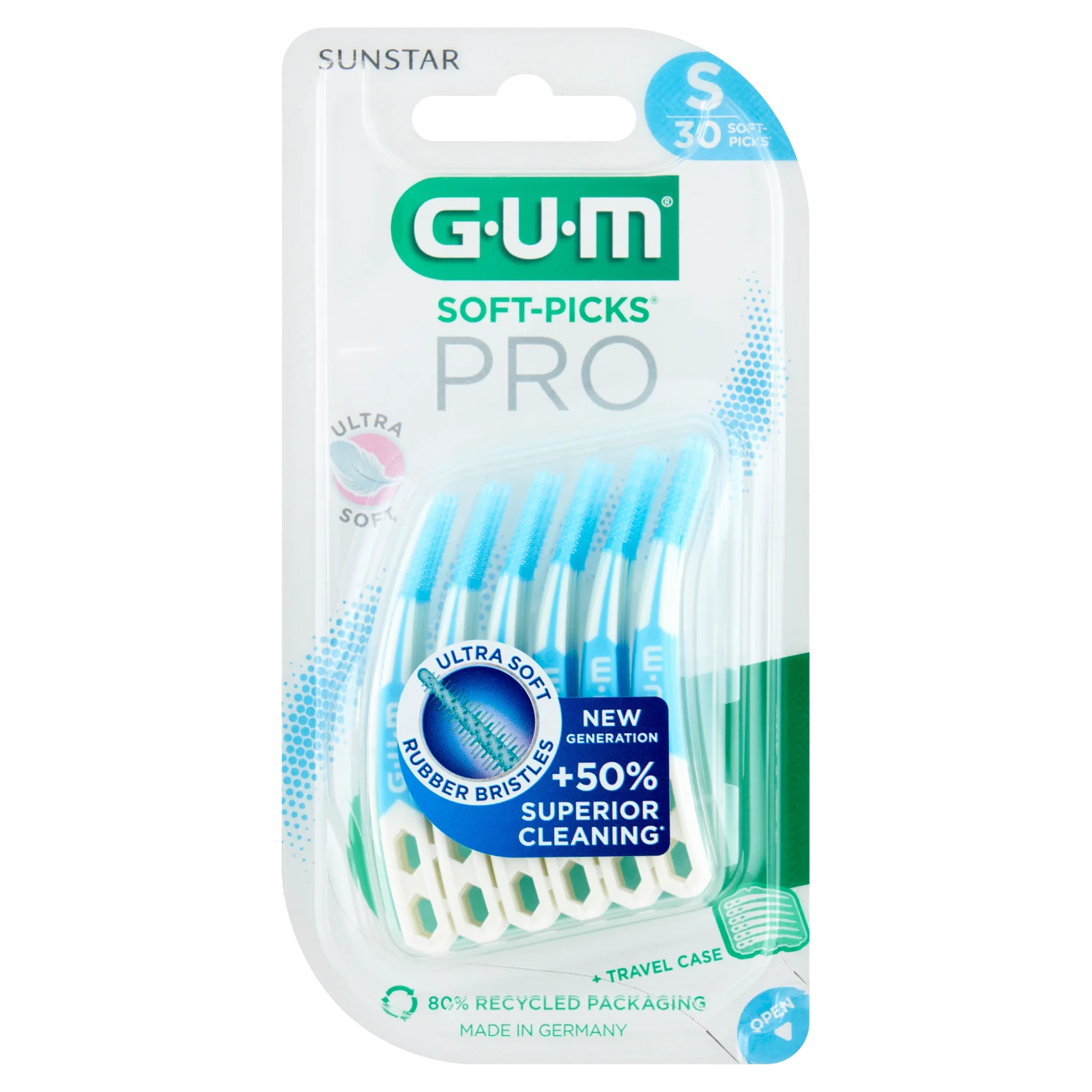 Sunstar Sunstar GUM Soft-Picks PRO, Szczoteczki międzyzębowe S, 30 szt.