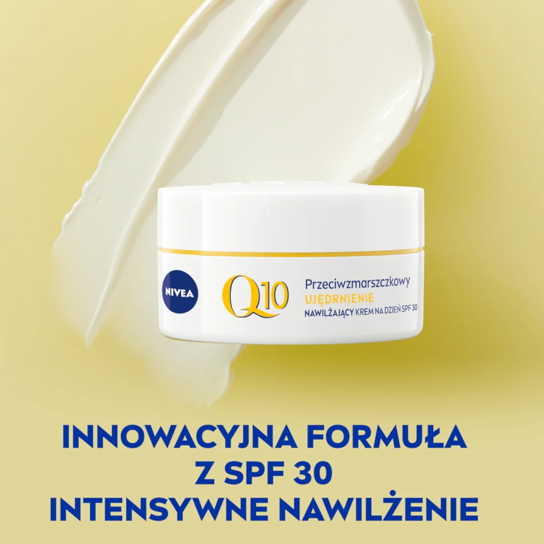 Nivea Q10 Ujędrnienie przeciwzmarszczkowy krem na dzień SPF 30, 50 ml