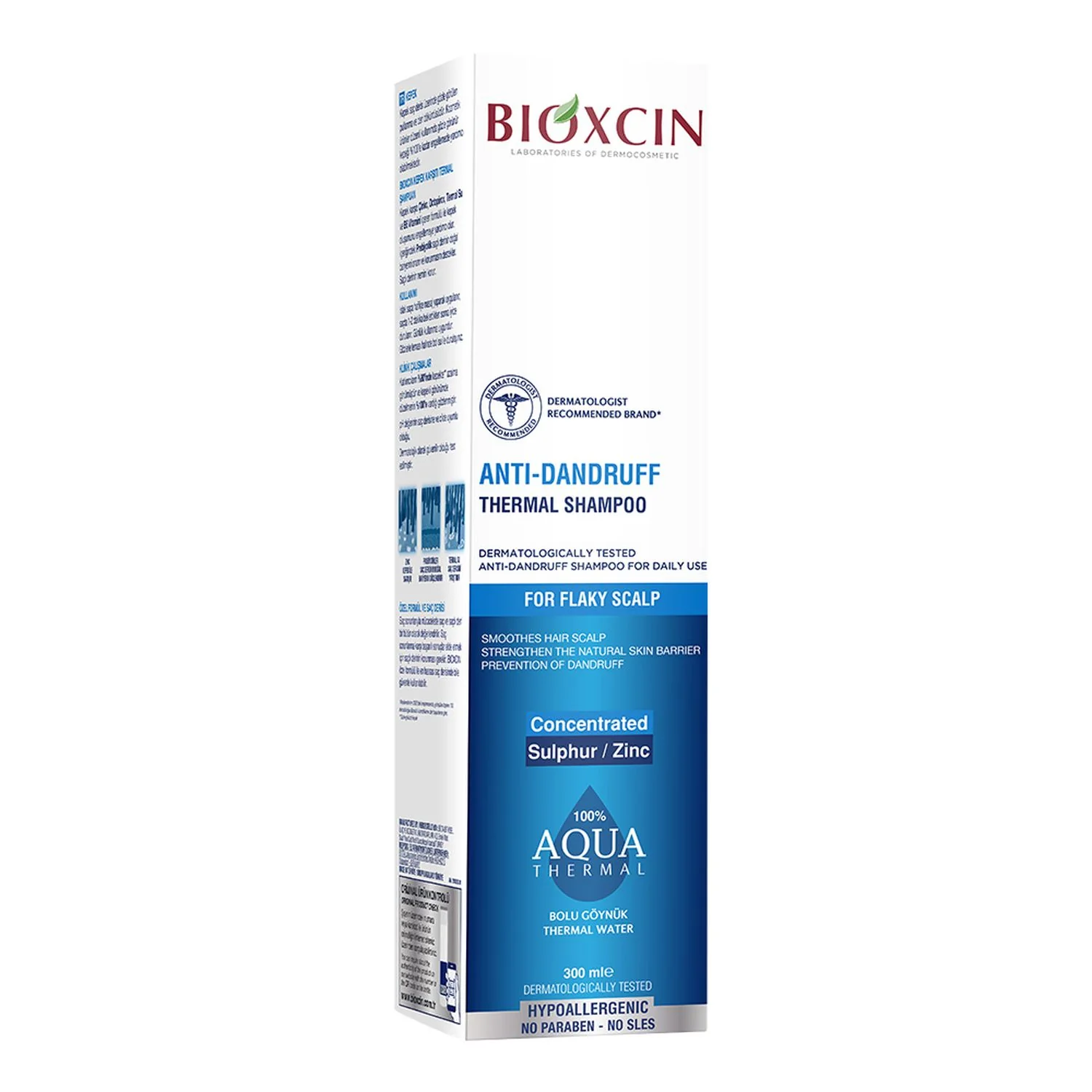 Bioxcin Aqua Thermal szampon przeciwłupieżowy, 300 ml