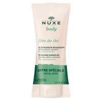 Nuxe Body Reve de The, rewitalizujący żel pod prysznic, 2 x 200 ml