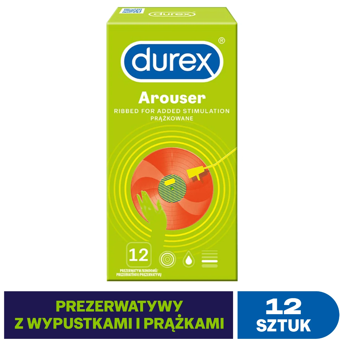 Prezerwatywy Durex Arouser, 12 szt.