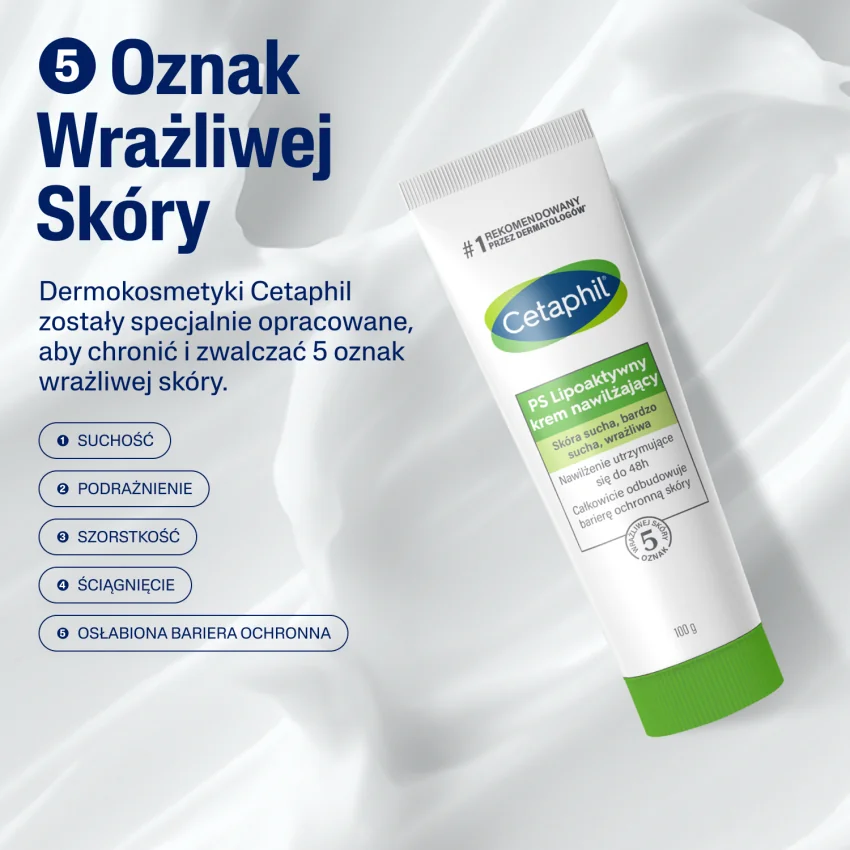 Cetaphil PS Lipoaktywny krem nawilżający, 100 g