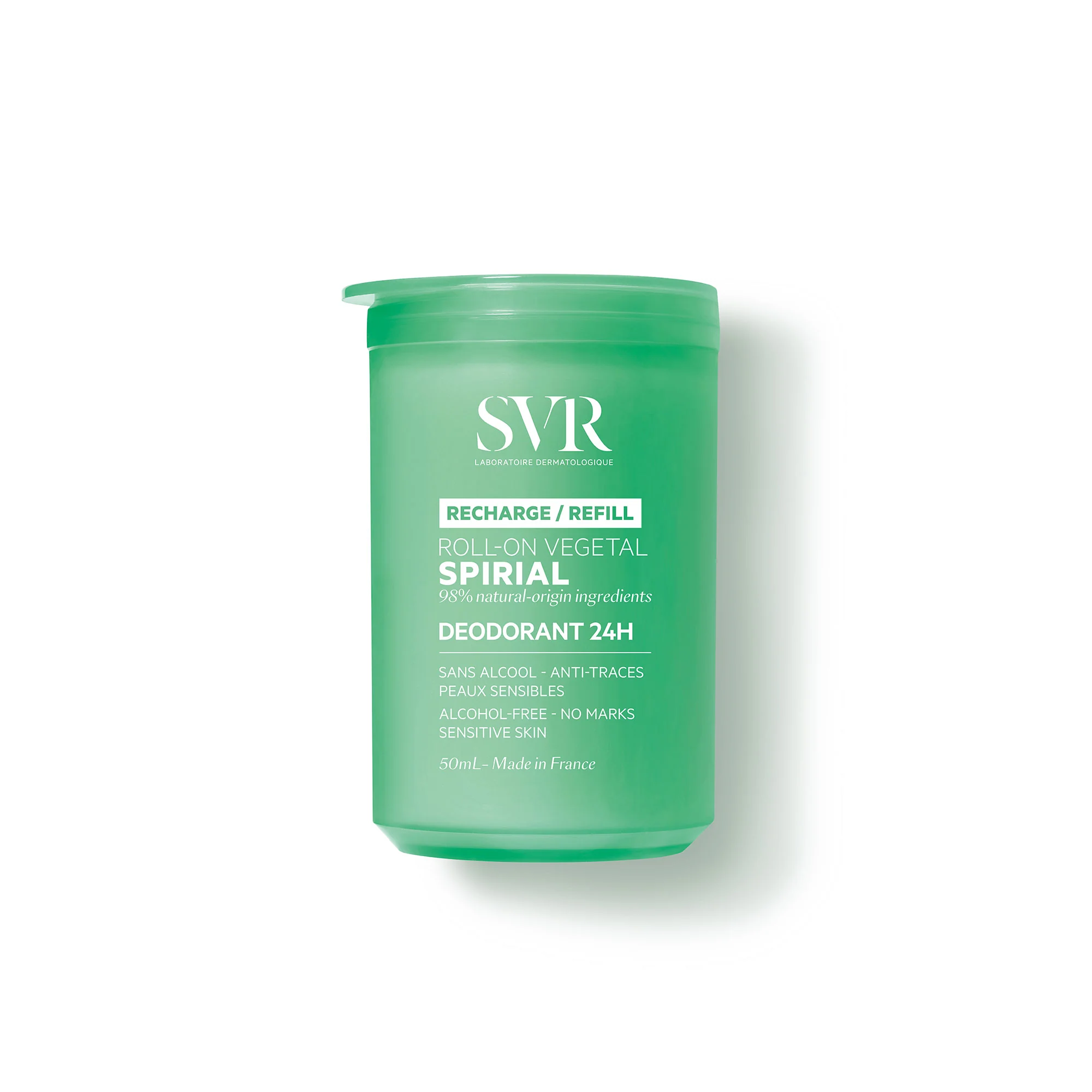 SVR Spirial Recharge, roll-on vegetal, 50 ml