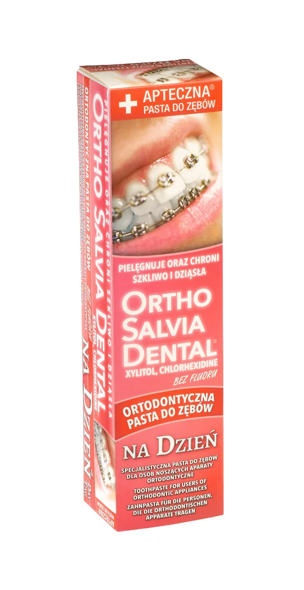 Ortho Salvia Dental Classic, pasta do zębów na dzień, 75 ml