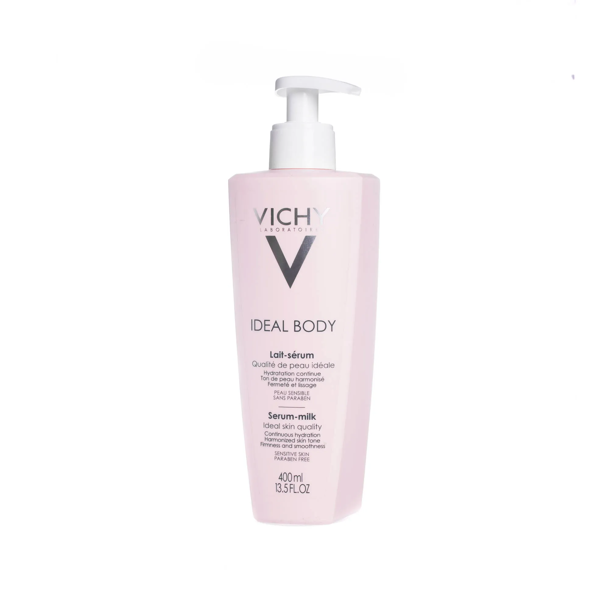 Vichy Ideal Body - mleczko-serum długotrwale nawilżający i wyrównujący koloryt skóry, 400 ml 