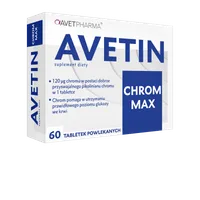 Avetin Chrom Max, suplement diety, 60 tabletek