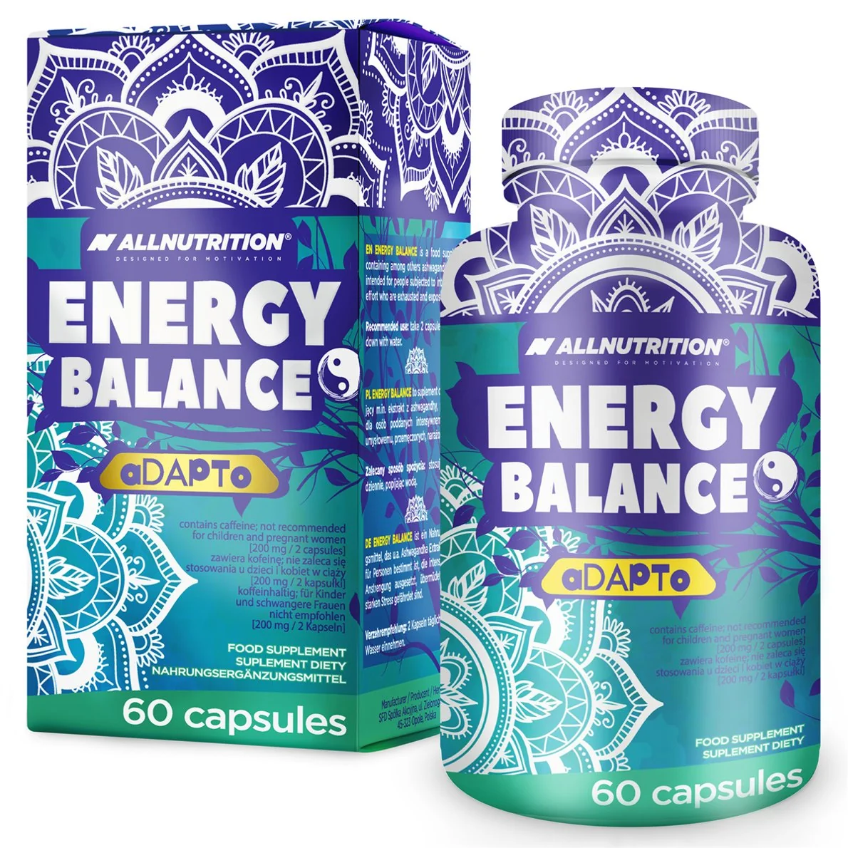 ALLNUTRITION Energy Balance, 60 szt.