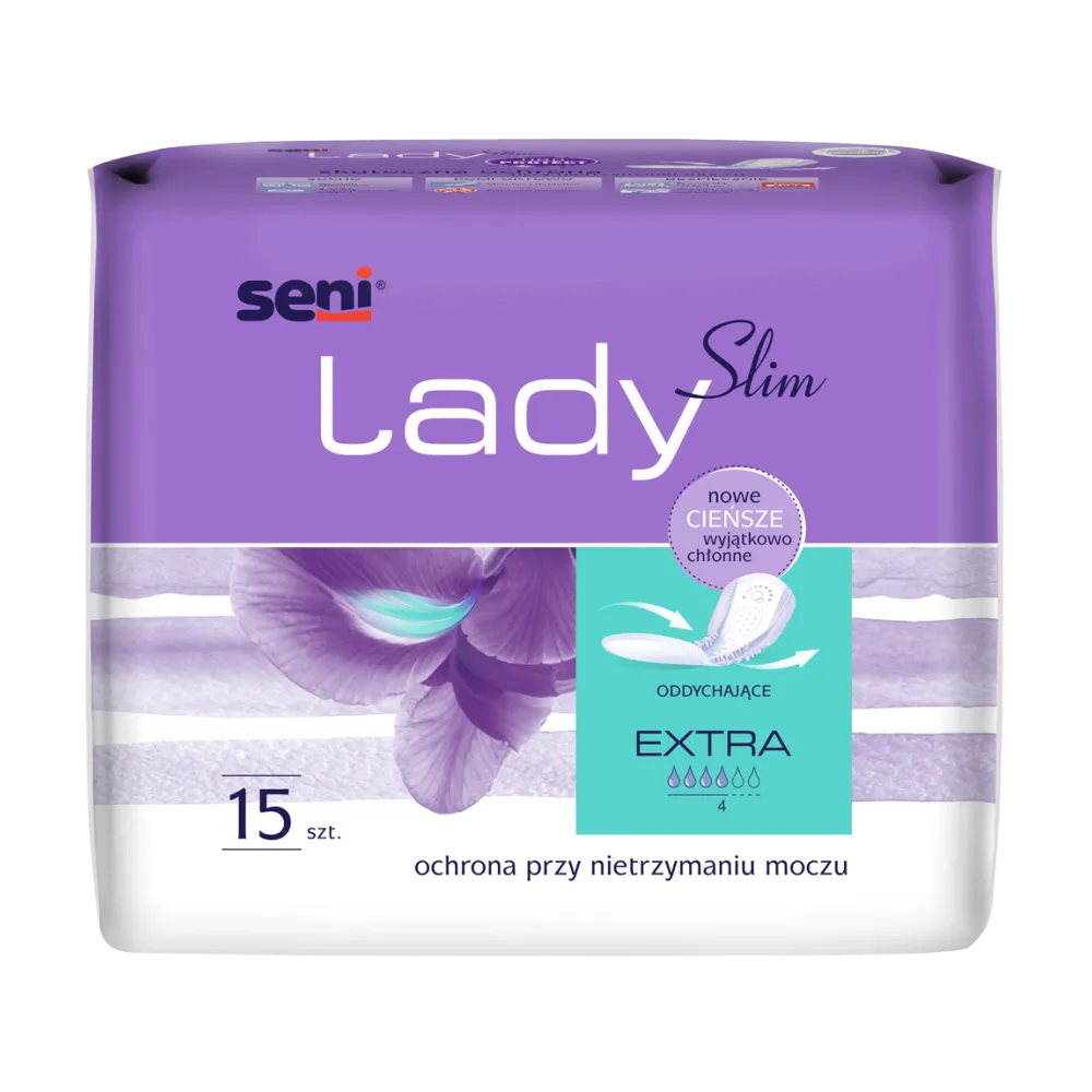 Seni Lady Slim Extra, wkładki urologiczne, 15 sztuk
