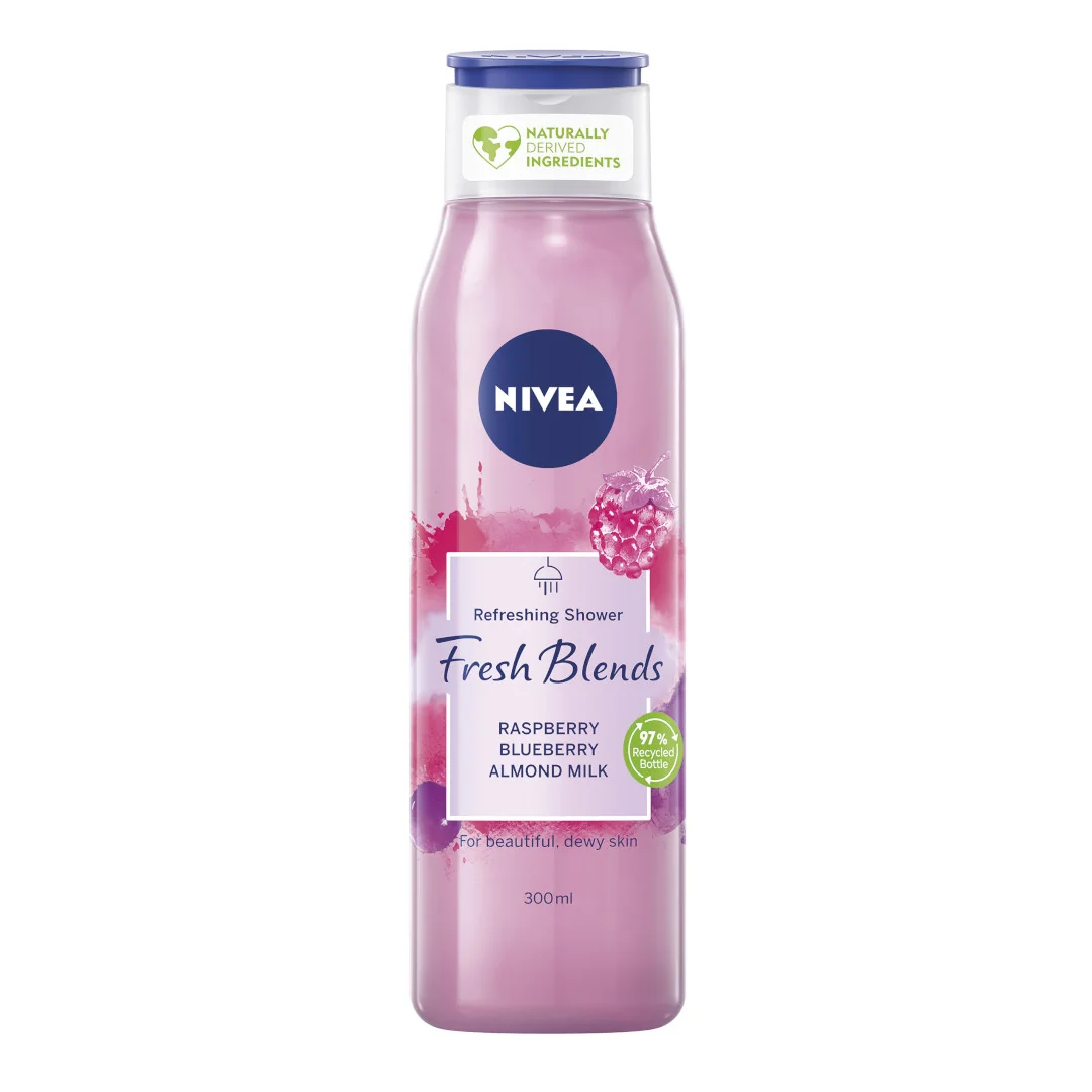 Nivea Fresh Blends malina i borówka Żel pod prysznic, 300 ml