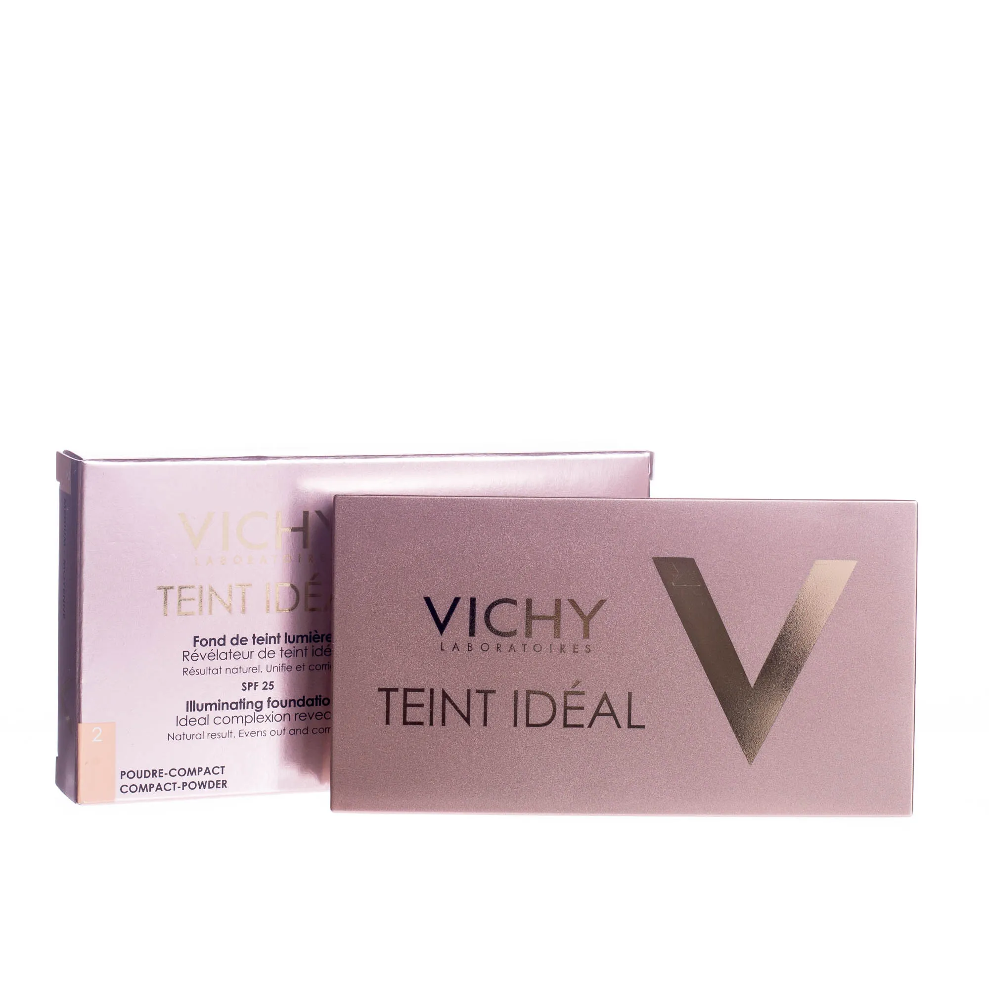 Vichy Teint Ideal podkład rozświetlający w kompakcie SPF 25 nr. 2 / 9,5 g