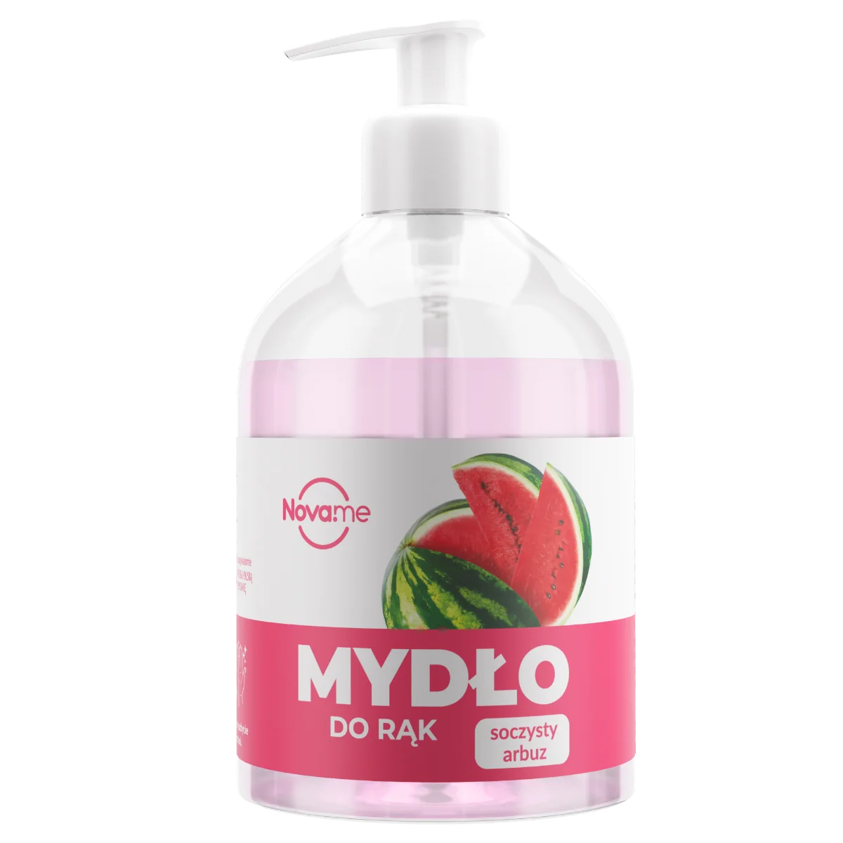 NOVAME, Soczysty Arbuz, mydło do rąk, 500 ml