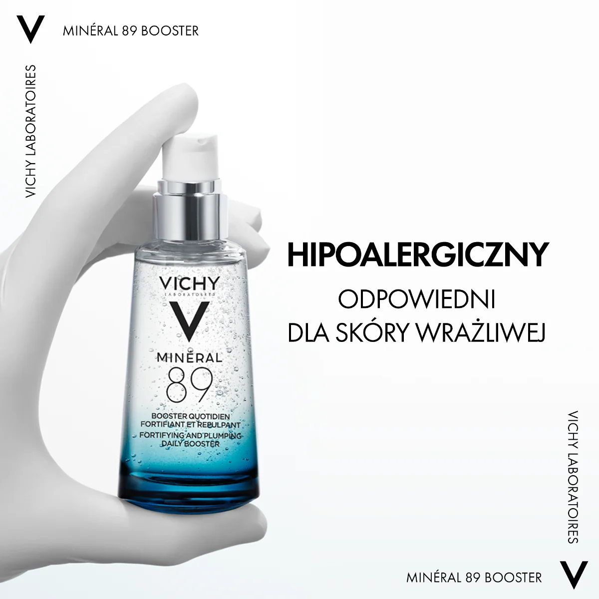 Vichy Mineral 89 Booster nawilżająco-wzmacniający, 50 ml