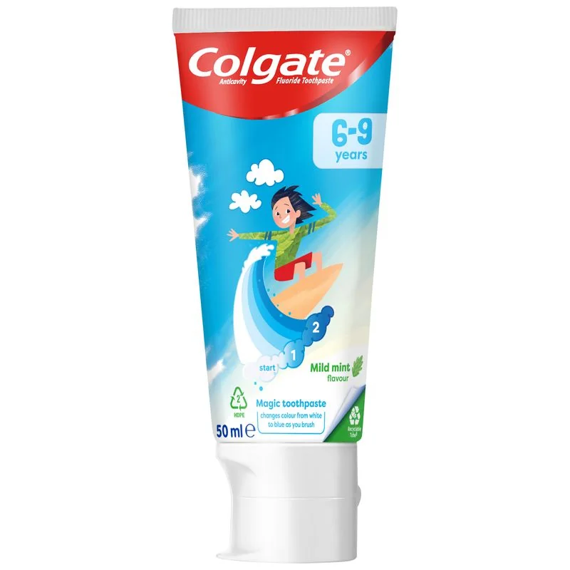 Colgate Kids, pasta do zębów dla dzieci w wieku 6-9 lat, 50 ml