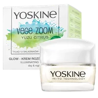 Yoskine Vege Zoom krem rozświetlający Yuzu Citrus, 50 ml