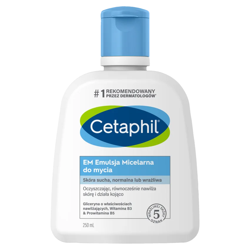 Cetaphil EM do mycia Emulsja Micelarna, 250ml