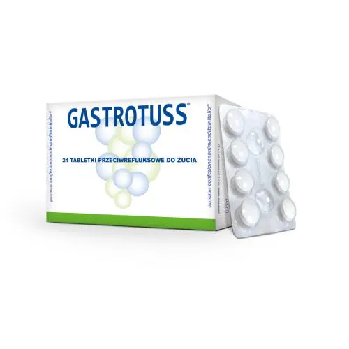Gastrotuss, 24 tabletki do żucia